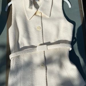 Bebe belted sleeveless. New.